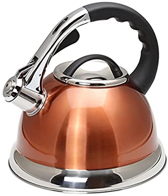 Color : Green, Size : 1L KETTLES Kitchen Gas Home Cordless Stainless Steel Light Weight Whistling With Traditional Retro Spout For Hob Or Stove Top XMJ