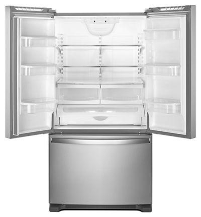 Whirlpool® 25 Cu. Ft. Wide French Door Refrigerator-Fingerprint Resistant  Stainless Steel-WRF535SMHZ | Dependable Maytag | Aurora, IL