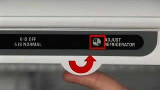 Refrigerator - Adjusting Temperature Controls