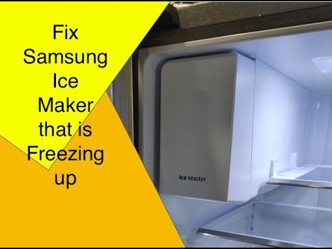 How to fix Samsung Ice maker - YouTube