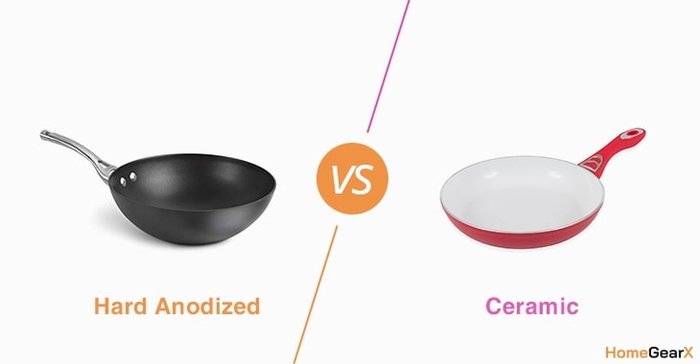 Hard Anodized vs. Ceramic Cookware - Comparison & Differences | Wezaggle
