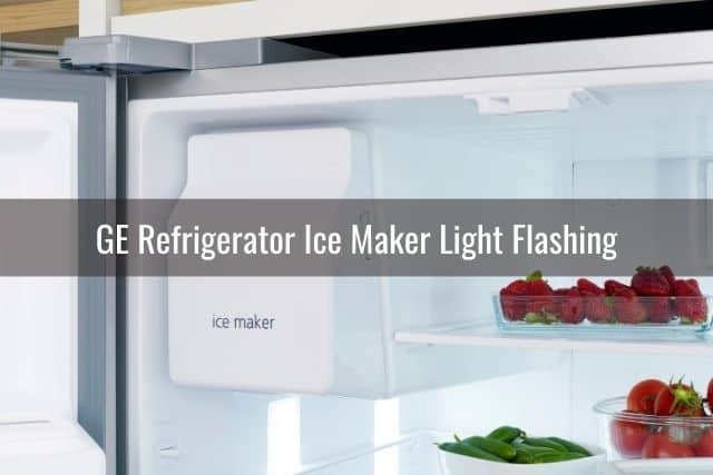 GE Refrigerator Control Panel/Light/Door Alarm Flashing - Ready To DIY