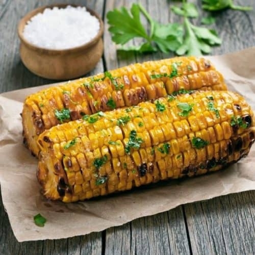 Smoked Corn on the Cob at 225°F