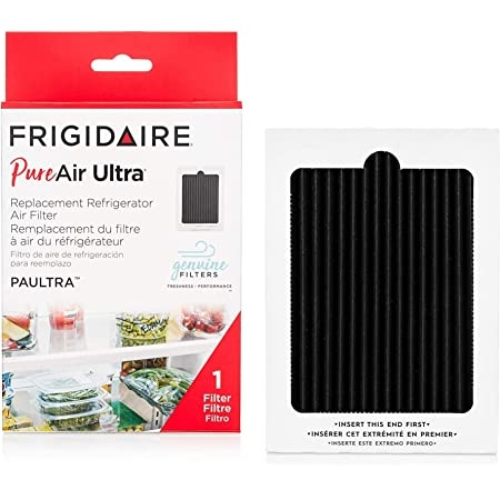Amazon.com: Frigidaire PAULTRA Pure Air Ultra Refrigerator Air Filter with  Carbon Technology to Absorb Food Odors, 6.5" x 4.75" : Appliances