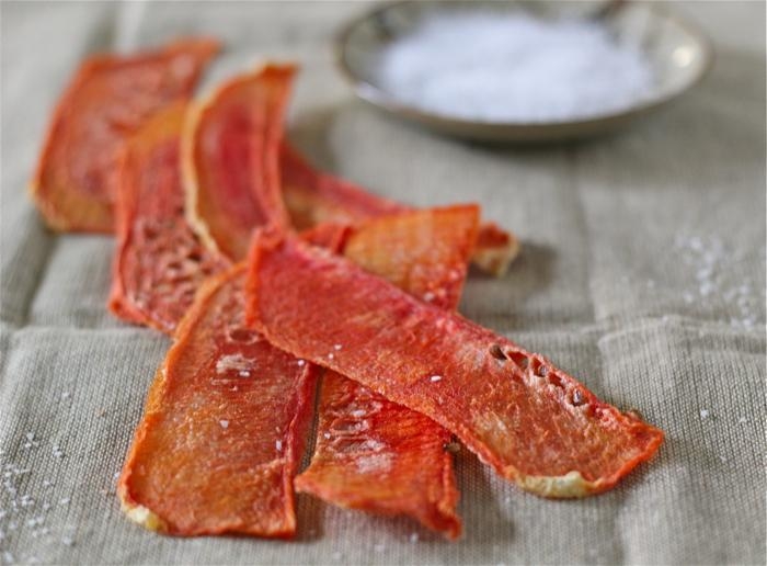 Dried watermelon slices | Yankee Kitchen Ninja