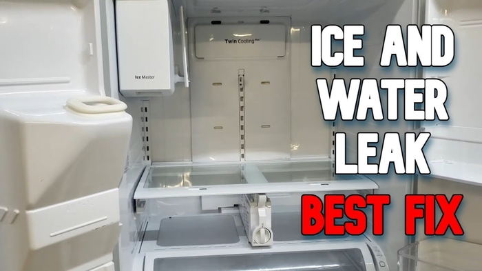 Samsung Refrigerator Ice Build-Up and Leaking Water Inside Drawers - How to  Fully Fix it Forever - YouTube