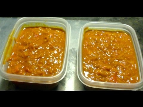 Basic curry sauce to freeze-Tomato onion curry gravy-Good for working women  & bachelors - YouTube