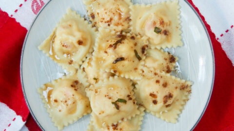 Lobster ravioli - Caroline's Cooking