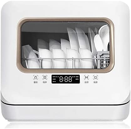 ALQYQG Small Portable Dishwasher Fully Automatic Compact Desktop Dishwasher  Suitable for Various Kitchens : Buy Online at Best Price in KSA - Souq is  now Amazon.sa: Everything Else