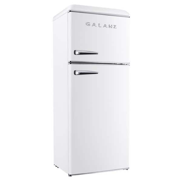 Reviews for Galanz 24 in. W 12.0 cu. ft. Retro Frost Free Top Freezer  Refrigerator in White, ENERGY STAR | Pg 2 - The Home Depot