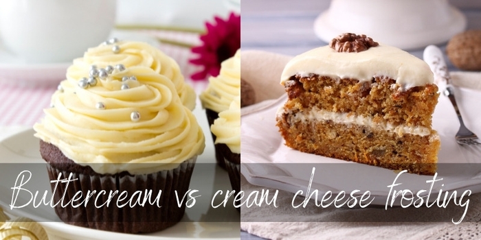 Buttercream VS Cream Cheese Frosting - Here's Which To Use - Foodiosity