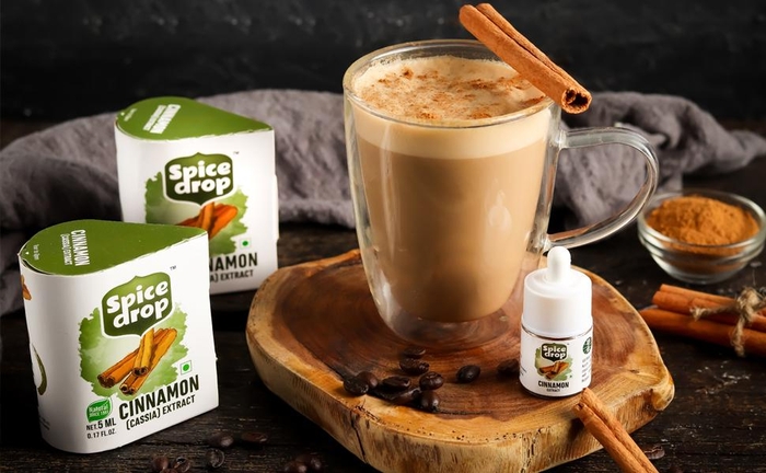 Spice Drop Cinnamon Bark Cassia Extract | Baking, Cooking, Smoothies, Dessert, Coffee, Tea | Rich Aroma, No Preservative, Non-GMO | Sri Lanka Ceylon Origin | Vegan | 5 ML (180 Drops) : Amazon.in: Grocery & Gourmet Foods